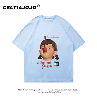 Un buen precio. Camiseta de algodón con cuello con botón para el cuidado y la comodidad del lavado en máquina en línea